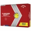 Callaway Chrome Soft Triple Track Golf Balls - Yellow / Dozen