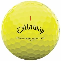 Callaway Chrome Soft X LS Triple Track Golf Balls - Yellow / Dozen 9 Callaway Chrome Soft X LS Triple Track Golf Balls - Yellow / Dozen -Ace Golf Clubs Store callaway chromesoft x ls tripletrack yellow 3