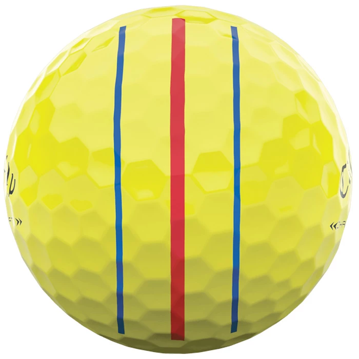Callaway Chrome Soft X LS Triple Track Golf Balls - Yellow / Dozen 6 Callaway Chrome Soft X LS Triple Track Golf Balls - Yellow / Dozen - Image 4