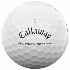Callaway Chrome Soft X Triple Track Golf Balls - White / Dozen -Ace Golf Clubs Store callaway chromesoft x tripletrack white 3