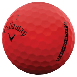 Callaway Supersoft Golf Balls - Red / Dozen -Ace Golf Clubs Store callaway supersoft red 2