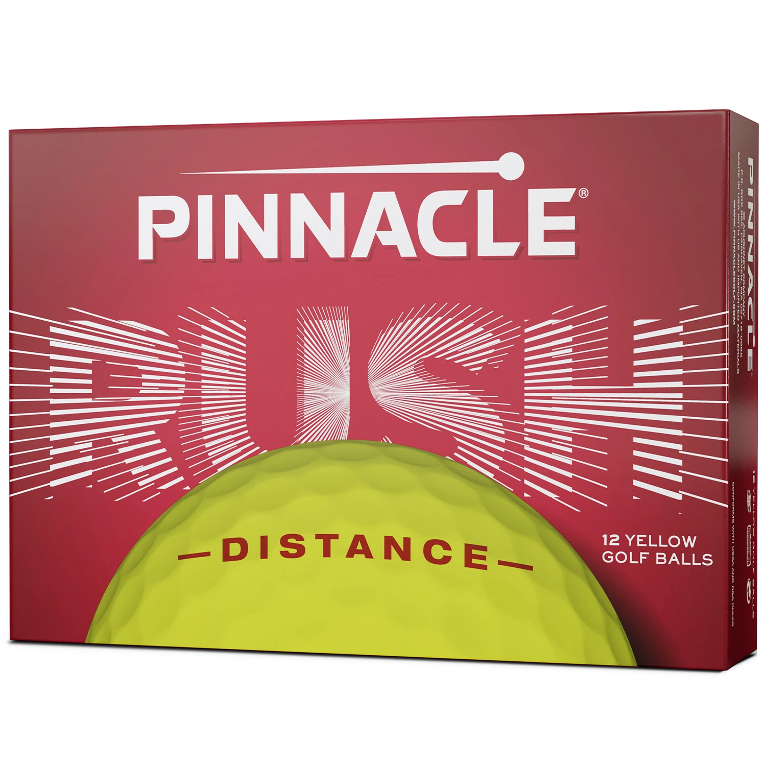 Pinnacle Rush Golf Balls - Yellow / 15 Pack 3 Pinnacle Rush Golf Balls - Yellow / 15 Pack