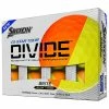 Srixon Q-STAR Divide Tour Golf Balls - Yellow/Orange / Dozen -Ace Golf Clubs Store srixon divide yelloworange 1