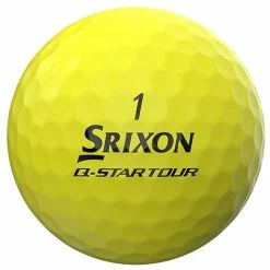 Srixon Q-STAR Divide Tour Golf Balls - Yellow/Blue / Dozen -Ace Golf Clubs Store srixon qstar divide yellowblue 4