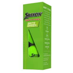 Srixon Soft Feel Brite Golf Balls - Green / Dozen -Ace Golf Clubs Store srixon sfbrite green 2