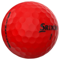 Srixon Soft Feel Brite Golf Balls - Red / Dozen -Ace Golf Clubs Store srixon sfbrite red 4