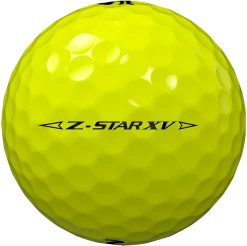 Srixon Z-STAR XV Golf Balls - Tour Yellow / Dozen -Ace Golf Clubs Store srixon zstar XV yellow 3