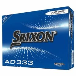 Srixon AD333 Golf Balls - Pure White / Dozen
