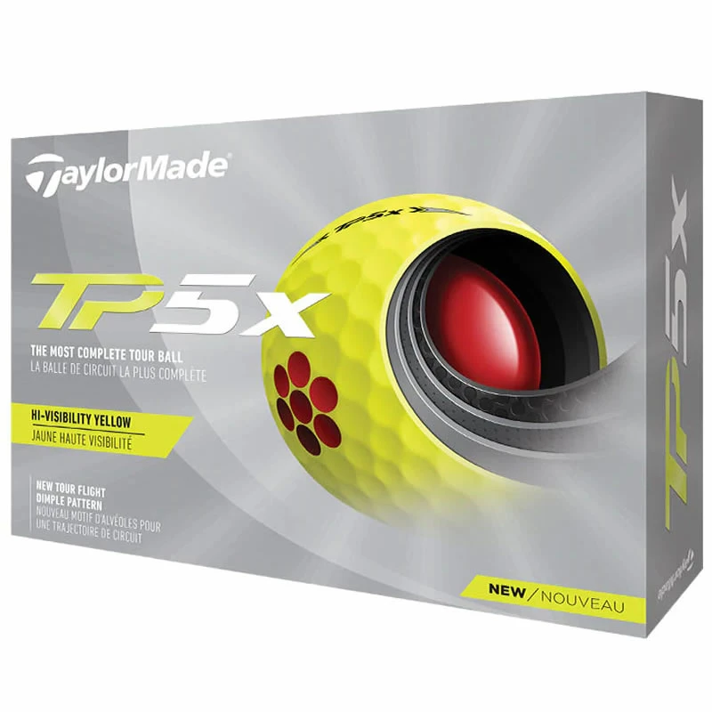TaylorMade TP5x Golf Balls - Yellow / Dozen 3 TaylorMade TP5x Golf Balls - Yellow / Dozen