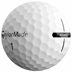 TaylorMade Distance+ Golf Balls - White / Dozen -Ace Golf Clubs Store taylormade distance2B white 5