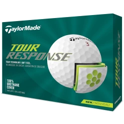TaylorMade Tour Response Golf Balls - White / Dozen