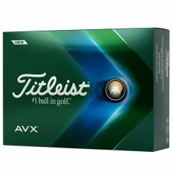 Titleist AVX Golf Balls - White / Dozen -Ace Golf Clubs Store titleist AVX white 42028629