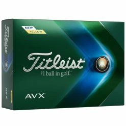 Titleist AVX Golf Balls - 4 For 3 (with Personalisation) - Yellow / 4 Dozen -Ace Golf Clubs Store titleist AVX yellow 12028729