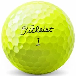 Titleist AVX Golf Balls - 4 For 3 (with Personalisation) - Yellow / 4 Dozen -Ace Golf Clubs Store titleist AVX yellow 52028829
