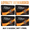 Titleist 2023 Pro V1 Golf Balls - 4 For 3 (with Personalisation) - White / 4 Dozen
