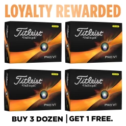 Titleist 2023 Pro V1 Golf Balls - 4 For 3 (with Personalisation) - Yellow / 4 Dozen
