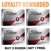 Titleist 2023 Pro V1x Golf Balls - 4 For 3 (with Personalisation) - White / 4 Dozen -Ace Golf Clubs Store titleist loyalty rewarded prov1x white personalised 1