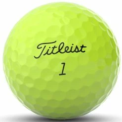 Titleist 2023 Pro V1 Golf Balls - Yellow / Dozen 12 Titleist 2023 Pro V1 Golf Balls - Yellow / Dozen -Ace Golf Clubs Store titleist prov1 yellow 3
