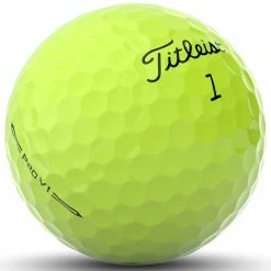Titleist 2023 Pro V1 Golf Balls - 4 For 3 (with Personalisation) - Yellow / 4 Dozen -Ace Golf Clubs Store titleist prov1 yellow 52028129