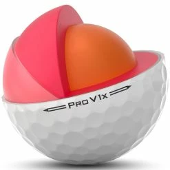 Titleist 2023 Pro V1x Golf Balls - White / Dozen -Ace Golf Clubs Store titleist prov1x white 6 1