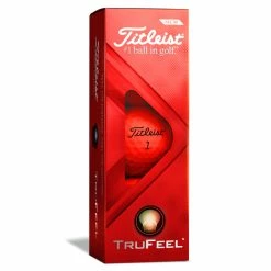 Titleist TruFeel Golf Balls - Red / Dozen -Ace Golf Clubs Store titleist trufeel red 32028129