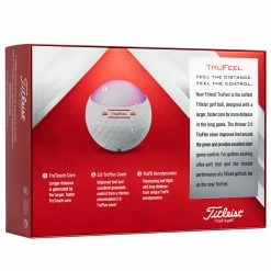 Titleist TruFeel Golf Balls - White / Dozen -Ace Golf Clubs Store titleist trufeel white 2022 1