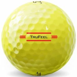 Titleist TruFeel Golf Balls - Yellow / Dozen -Ace Golf Clubs Store titleist trufeel yellow 2022 6