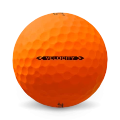 Titleist Velocity Golf Balls - Matte Orange / Dozen -Ace Golf Clubs Store titleist velocity orange 6