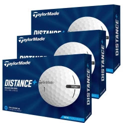 TaylorMade Distance+ Golf Balls 3 For 2 Promo - White / 3 Dozen