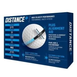 TaylorMade Distance+ Golf Balls 3 For 2 Promo - White / 3 Dozen -Ace Golf Clubs Store tm distanceplus 4