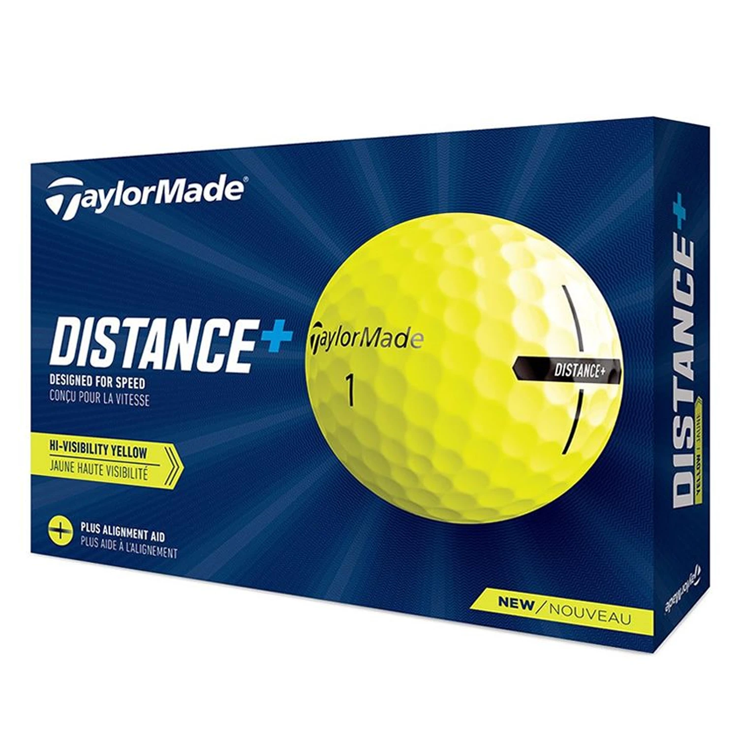 TaylorMade Distance+ Golf Balls 3 For 2 Promo - Yellow / 3 Dozen 5 TaylorMade Distance+ Golf Balls 3 For 2 Promo - Yellow / 3 Dozen - Image 3