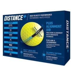 TaylorMade Distance+ Golf Balls 3 For 2 Promo - Yellow / 3 Dozen 11 TaylorMade Distance+ Golf Balls 3 For 2 Promo - Yellow / 3 Dozen -Ace Golf Clubs Store tm distanceplusyellow 3